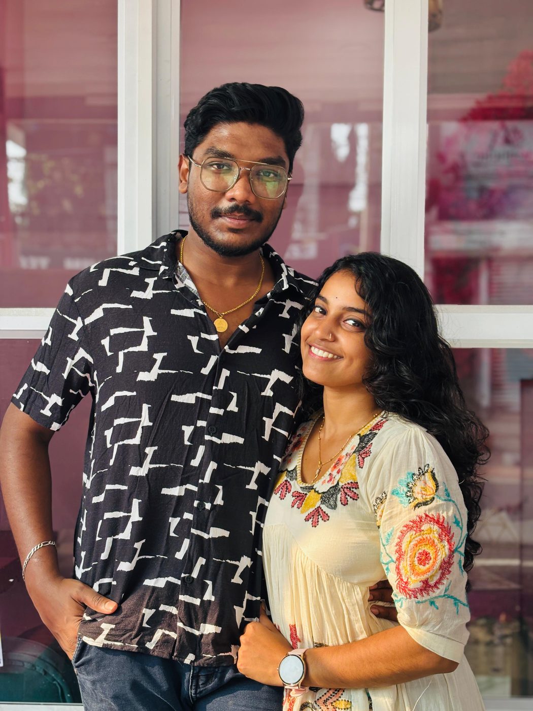 Harshan and Vyshnavi Moment